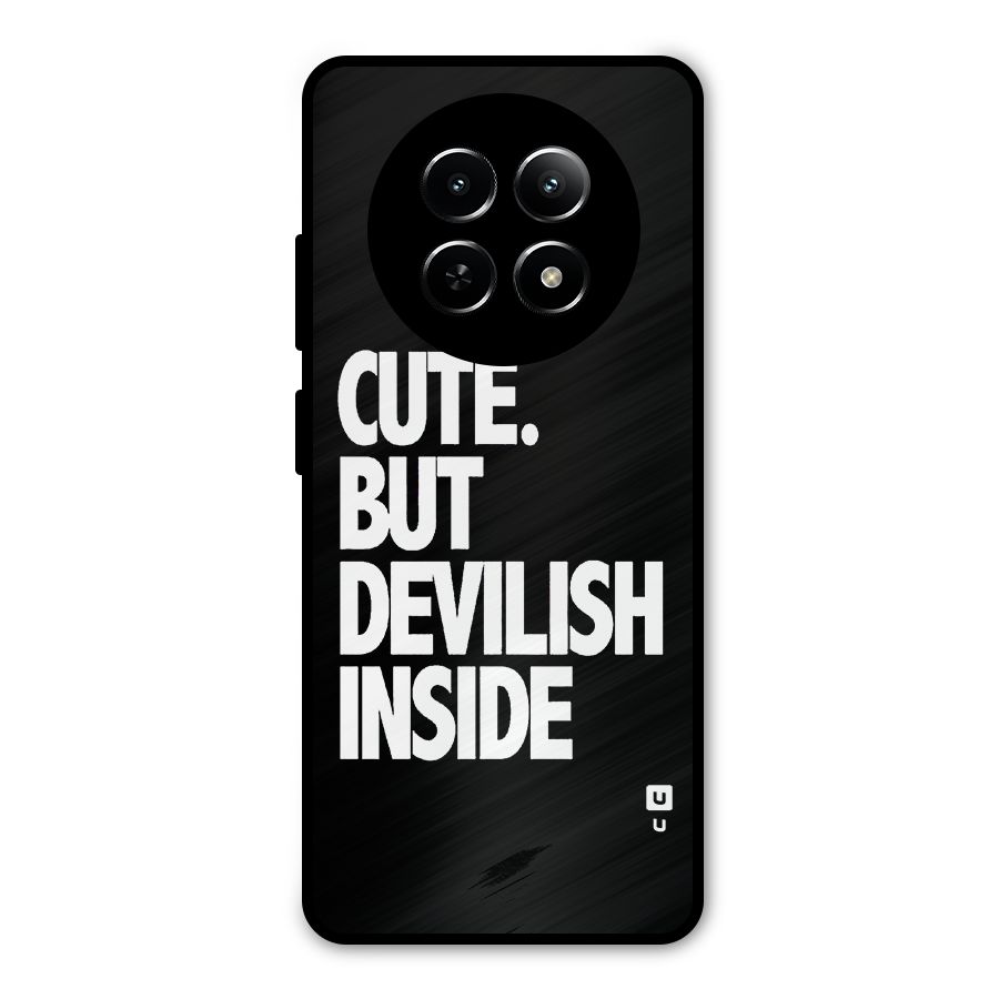 Devil Inside Metal Back Case for Realme Narzo 70x 5G