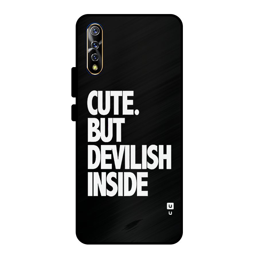 Devil Inside Metal Back Case for Vivo S1