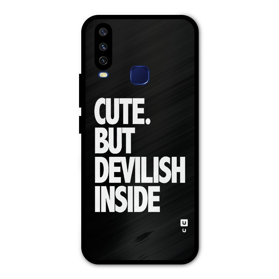 Devil Inside Metal Back Case for Vivo V17