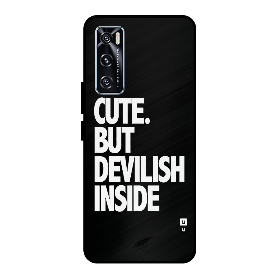 Devil Inside Metal Back Case for Vivo V20 SE