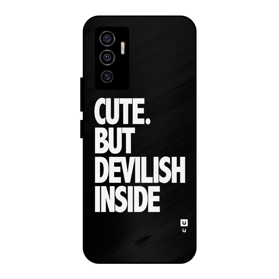 Devil Inside Metal Back Case for Vivo V23e