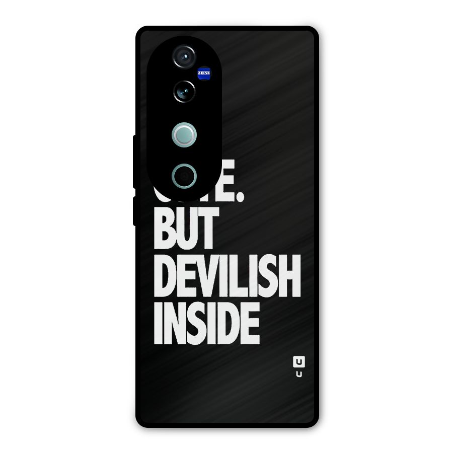 Devil Inside Metal Back Case for Vivo V40