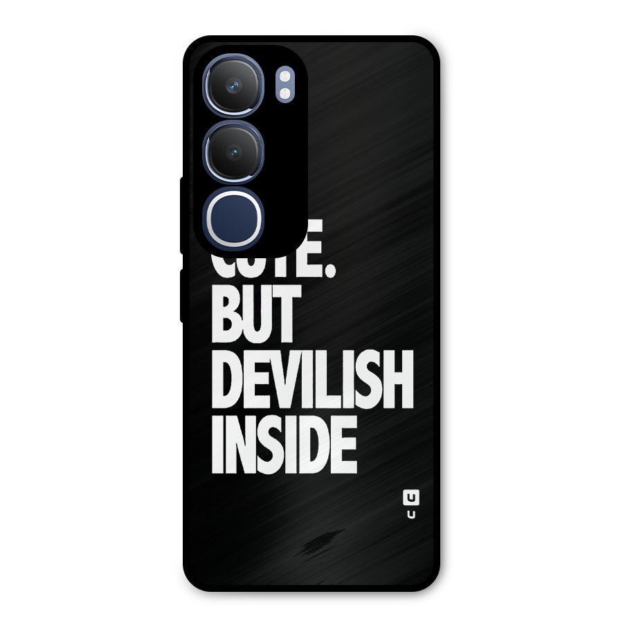 Devil Inside Metal Back Case for Vivo Y29