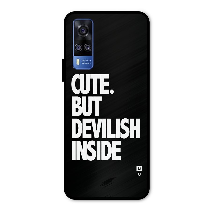 Devil Inside Metal Back Case for Vivo Y51A