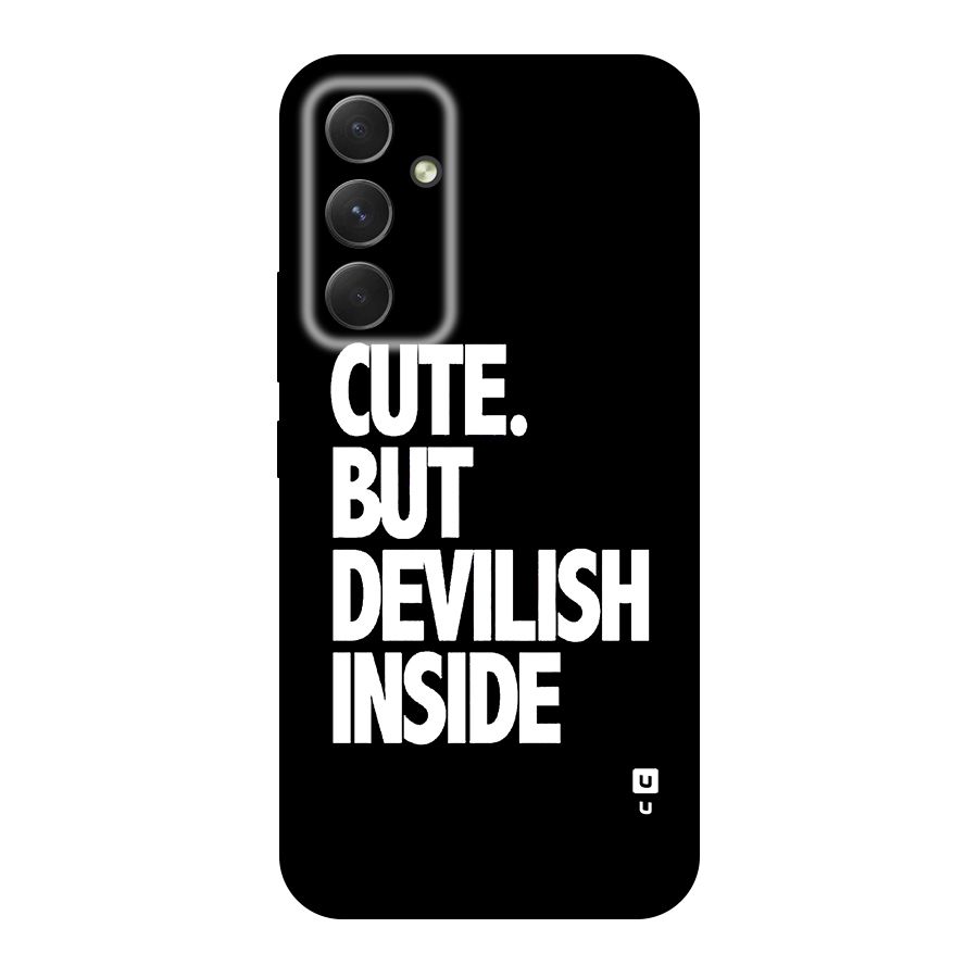 Devil Inside Original Polycarbonate Back Case for Galaxy A54