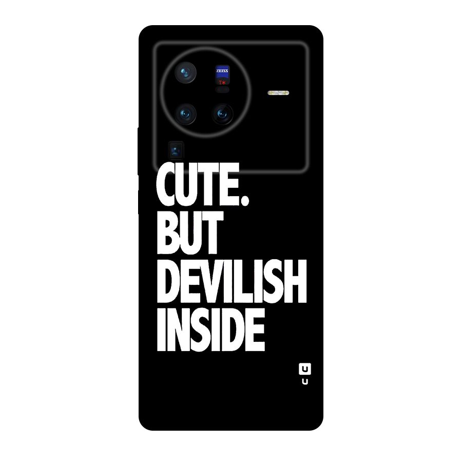 Devil Inside Original Polycarbonate Back Case for Vivo X80