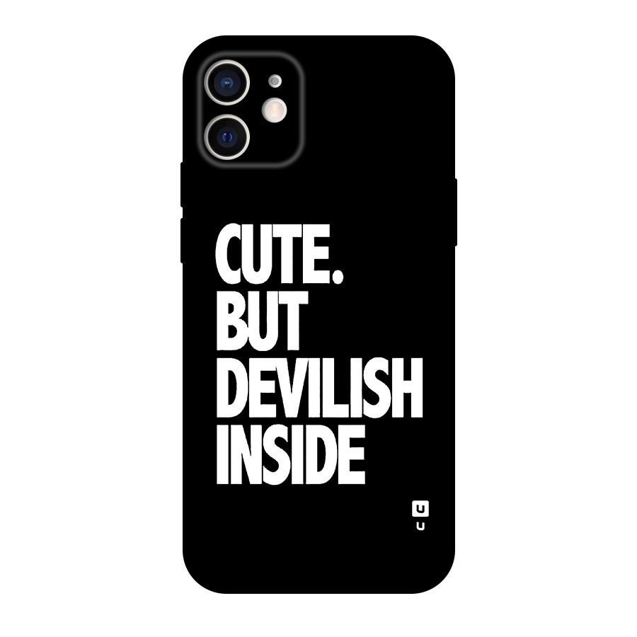 Devil Inside Original Polycarbonate Back Case for iPhone 12