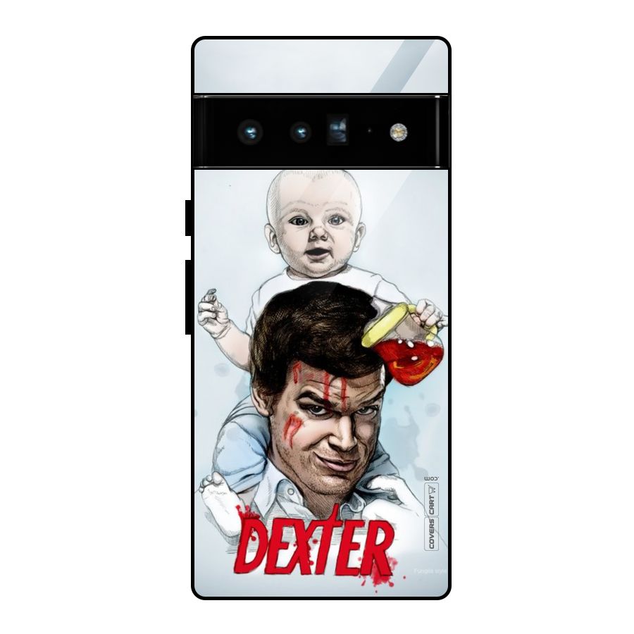 Dexter Artwork Glass Back Case for Google Pixel 6 Pro