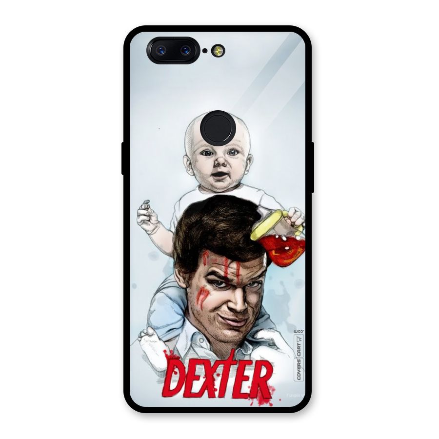 Dexter Artwork Glass Back Case for OnePlus 5T