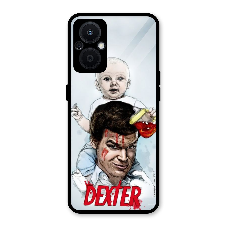 Dexter Artwork Glass Back Case for Oppo F21s Pro 5G