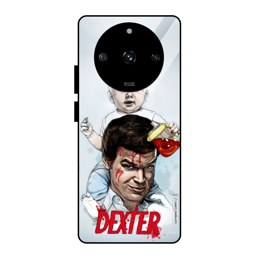 Dexter Artwork Glass Back Case for Realme Narzo 60 5G