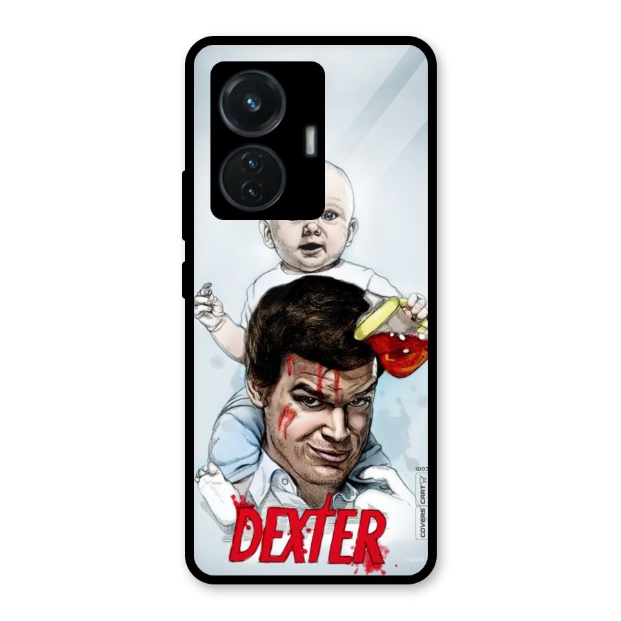 Dexter Artwork Glass Back Case for iQOO Z6 44W