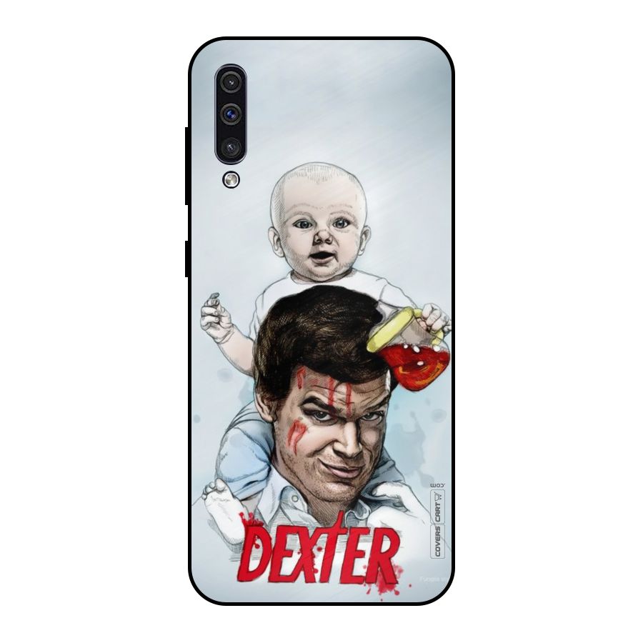 Dexter Artwork Metal Back Case for Galaxy A30s