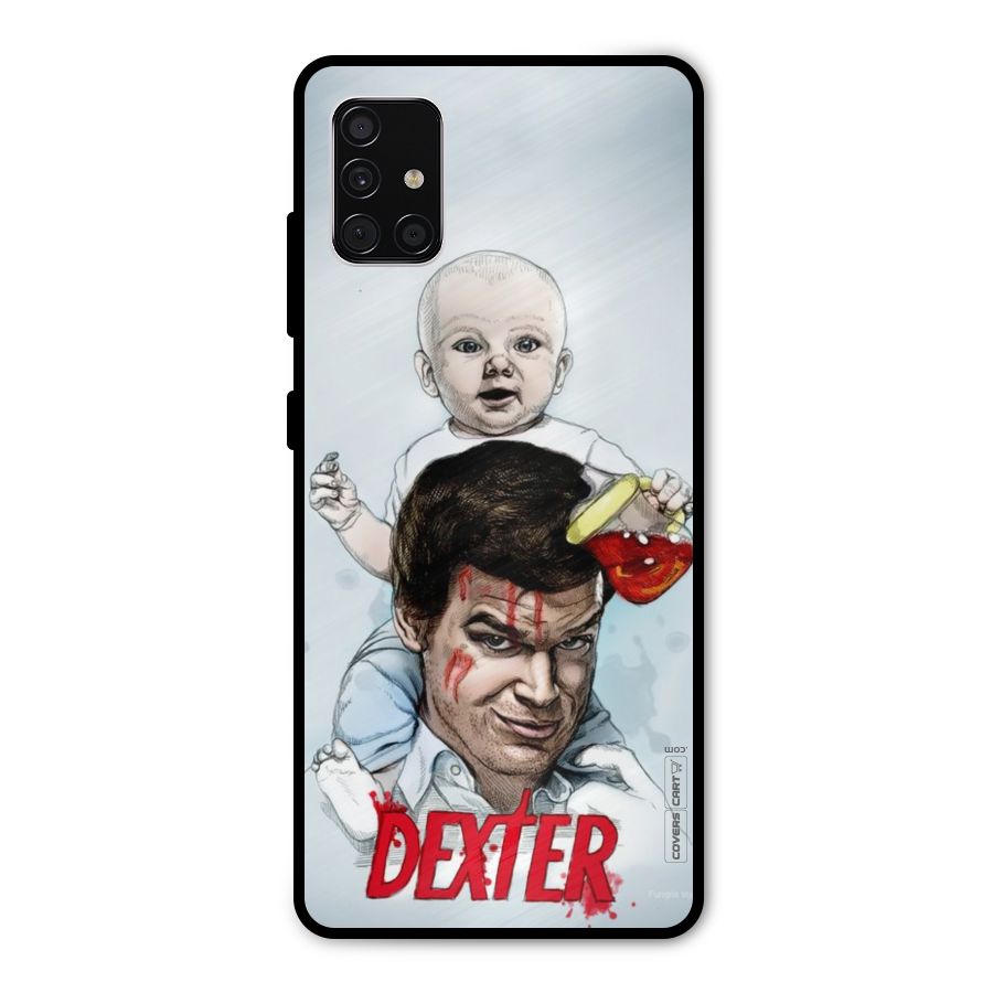 Dexter Artwork Metal Back Case for Galaxy A51