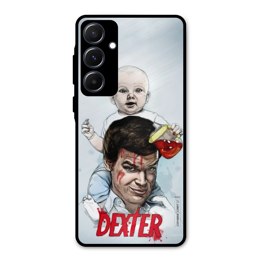 Dexter Artwork Metal Back Case for Galaxy A55