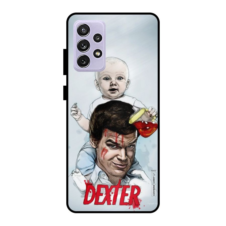 Dexter Artwork Metal Back Case for Galaxy A72
