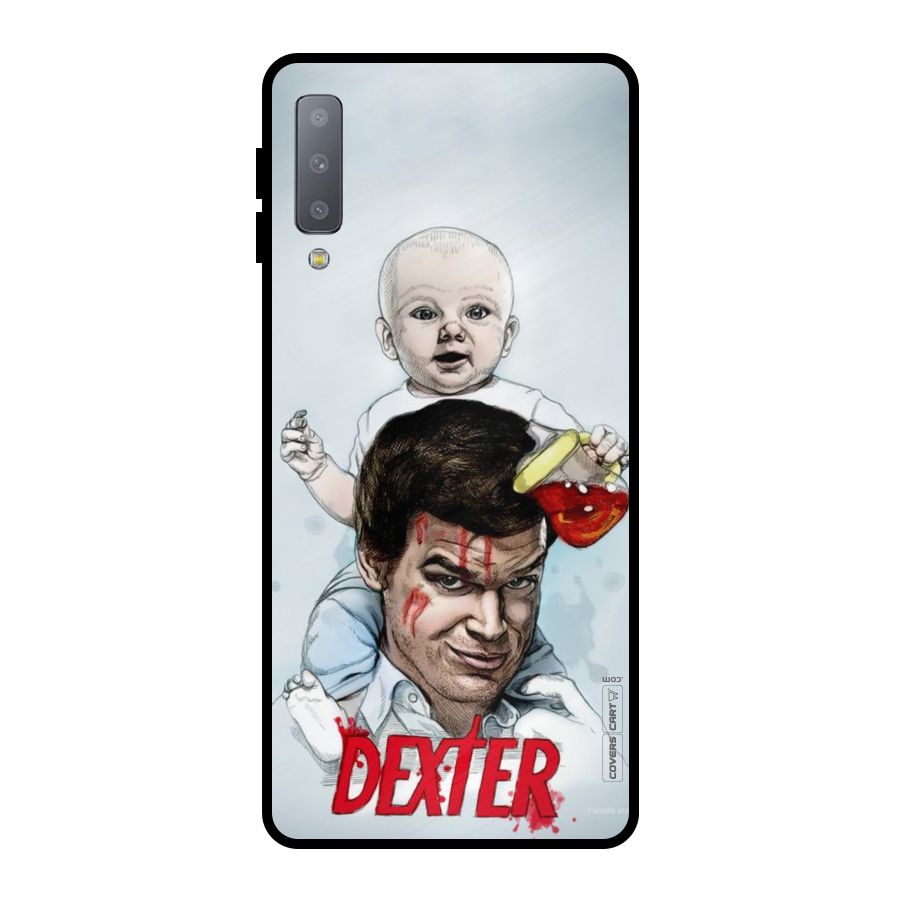 Dexter Artwork Metal Back Case for Galaxy A7 (2018)