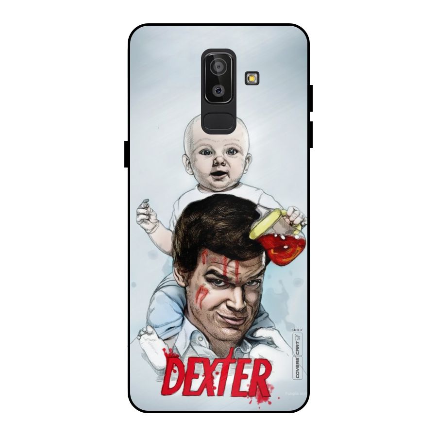 Dexter Artwork Metal Back Case for Galaxy J8