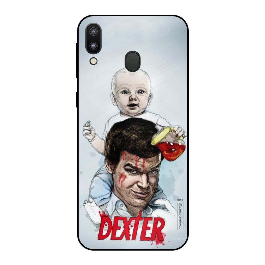 Dexter Artwork Metal Back Case for Galaxy M20