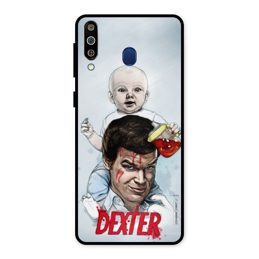Dexter Artwork Metal Back Case for Galaxy M30
