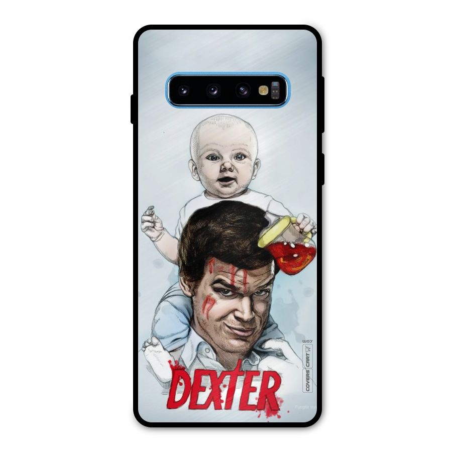Dexter Artwork Metal Back Case for Galaxy S10