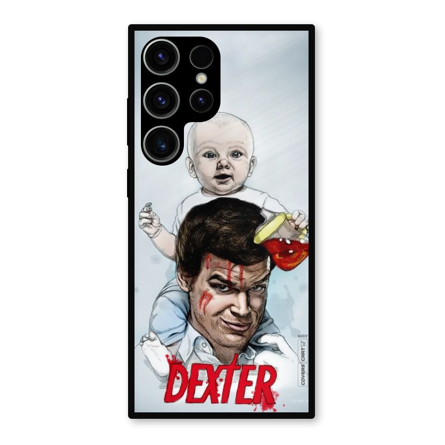 Dexter Artwork Metal Back Case for Galaxy S23 Ultra