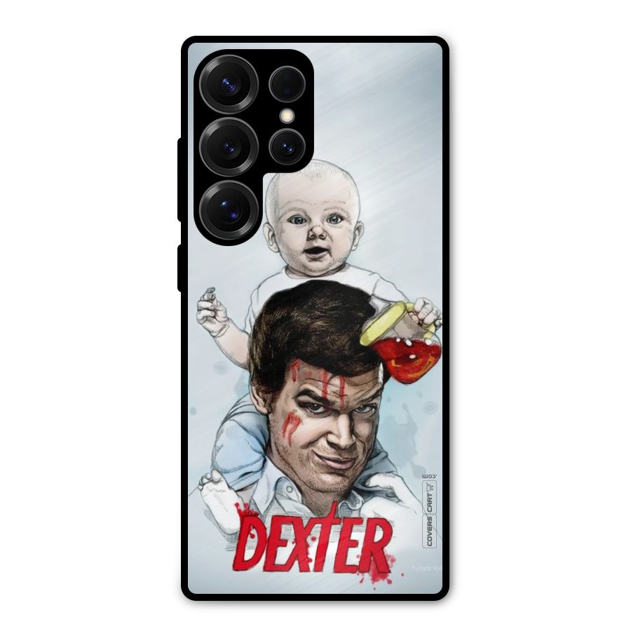 Dexter Artwork Metal Back Case for Galaxy S25 Ultra