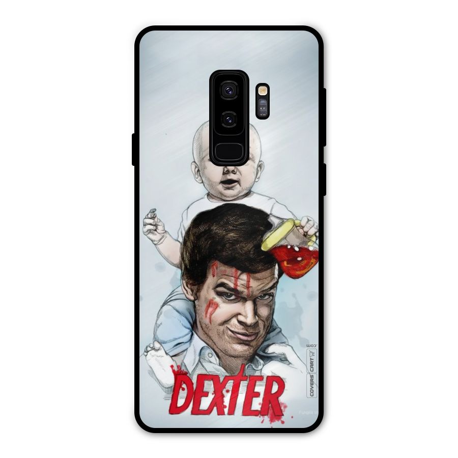 Dexter Artwork Metal Back Case for Galaxy S9 Plus