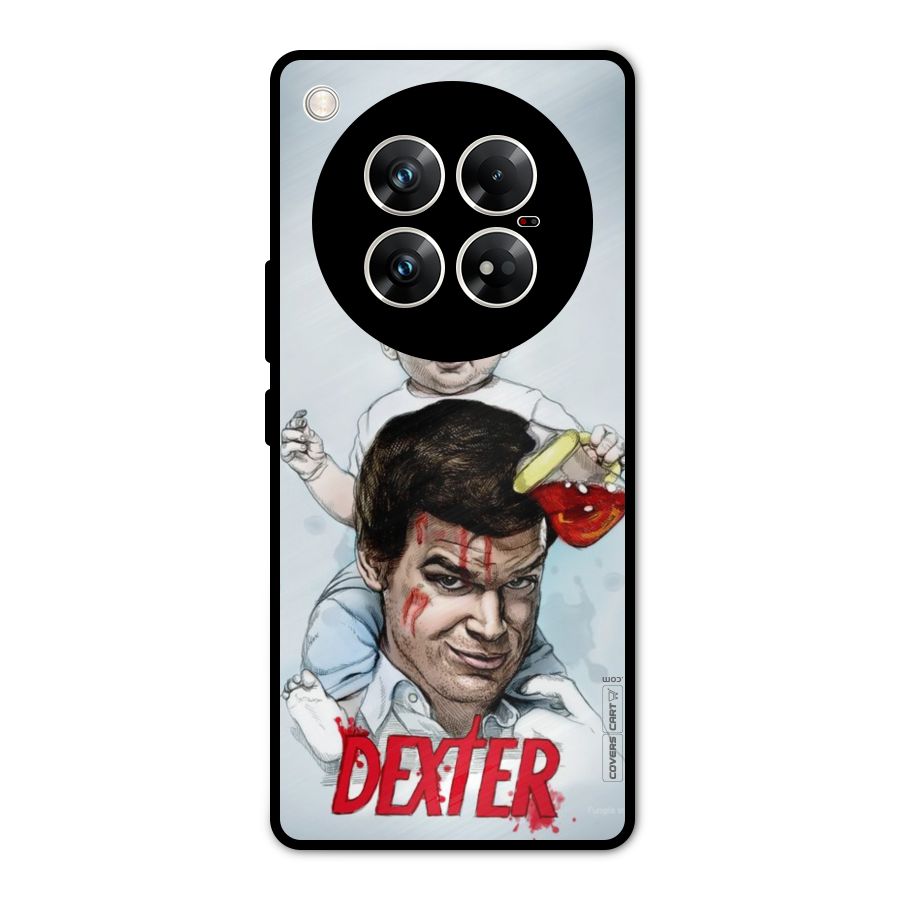 Dexter Artwork Metal Back Case for Infinix Zero 40 5G
