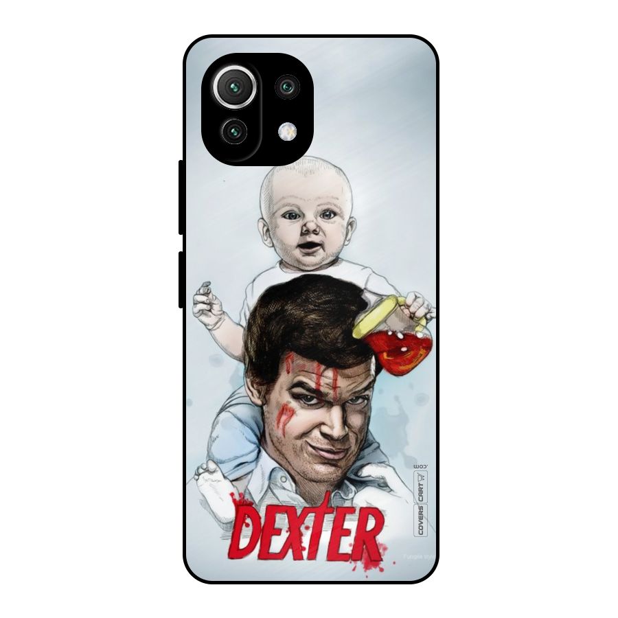 Dexter Artwork Metal Back Case for Mi 11 Lite