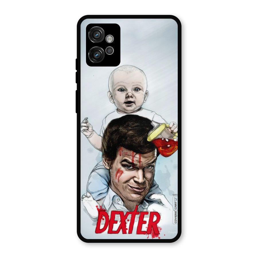 Dexter Artwork Metal Back Case for Moto G32