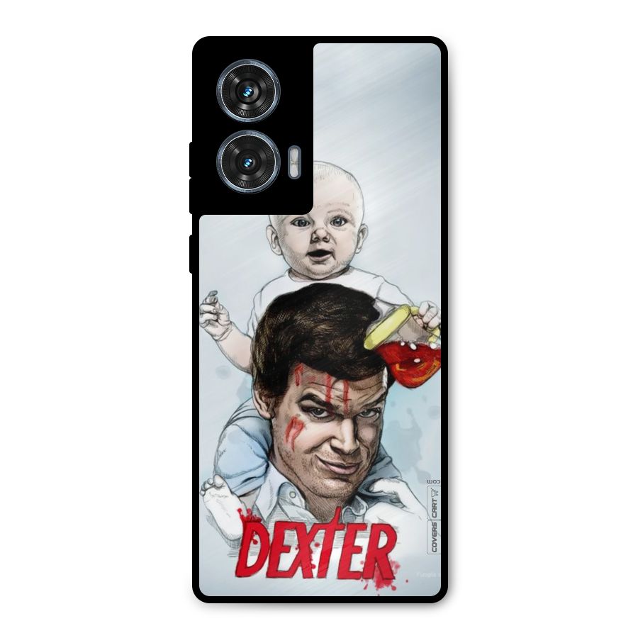Dexter Artwork Metal Back Case for Motorola Edge 50 Fusion