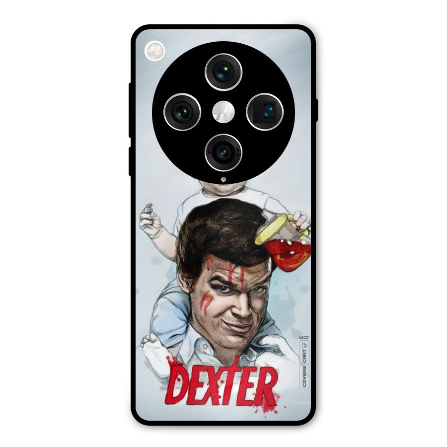 Dexter Artwork Metal Back Case for Oppo Find X8 Pro