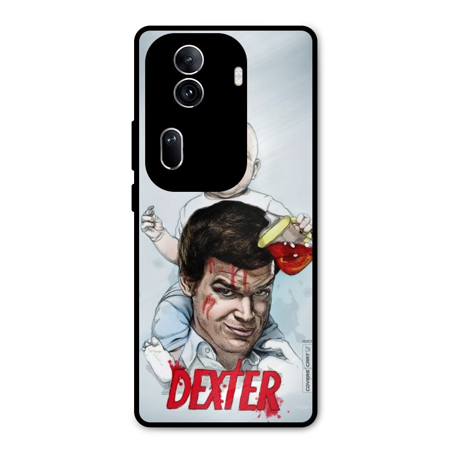 Dexter Artwork Metal Back Case for Oppo Reno11 Pro 5G
