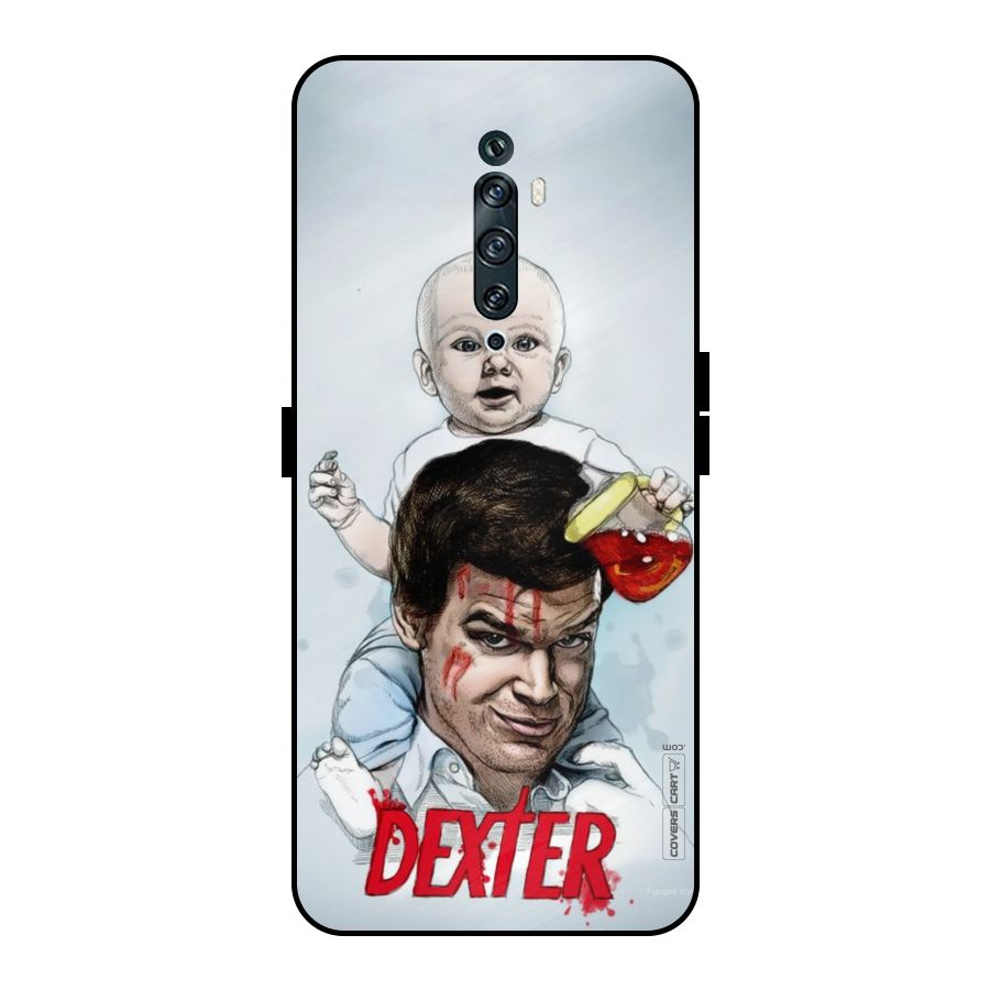 Dexter Artwork Metal Back Case for Oppo Reno2 F
