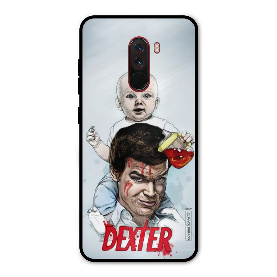Dexter Artwork Metal Back Case for Poco F1