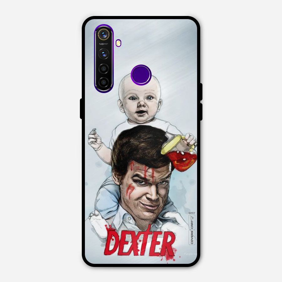 Dexter Artwork Metal Back Case for Realme 5 Pro
