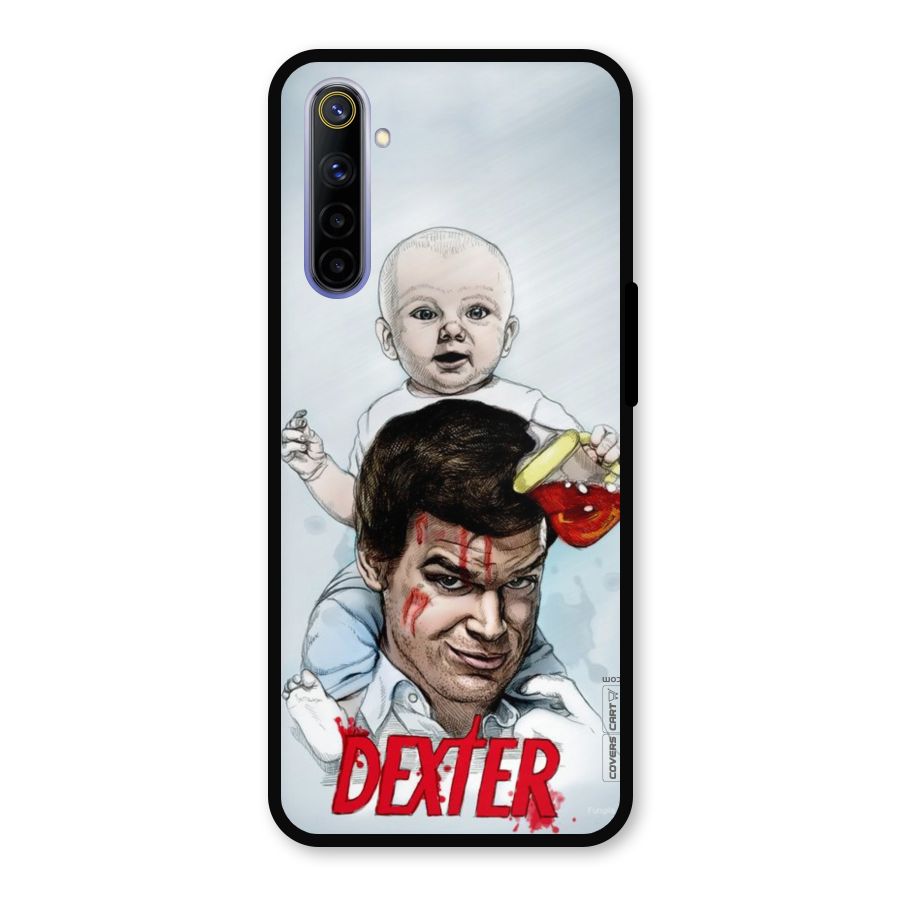Dexter Artwork Metal Back Case for Realme 6