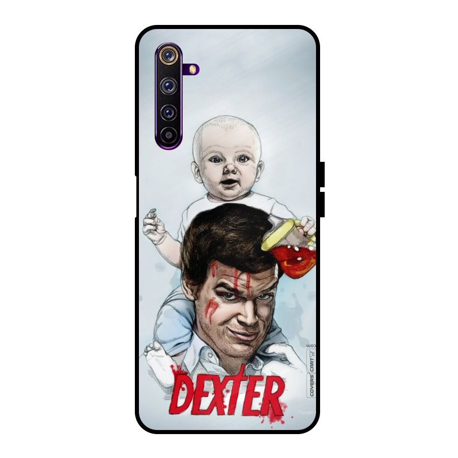 Dexter Artwork Metal Back Case for Realme 6 Pro