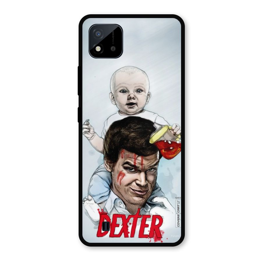 Dexter Artwork Metal Back Case for Realme C11 2021