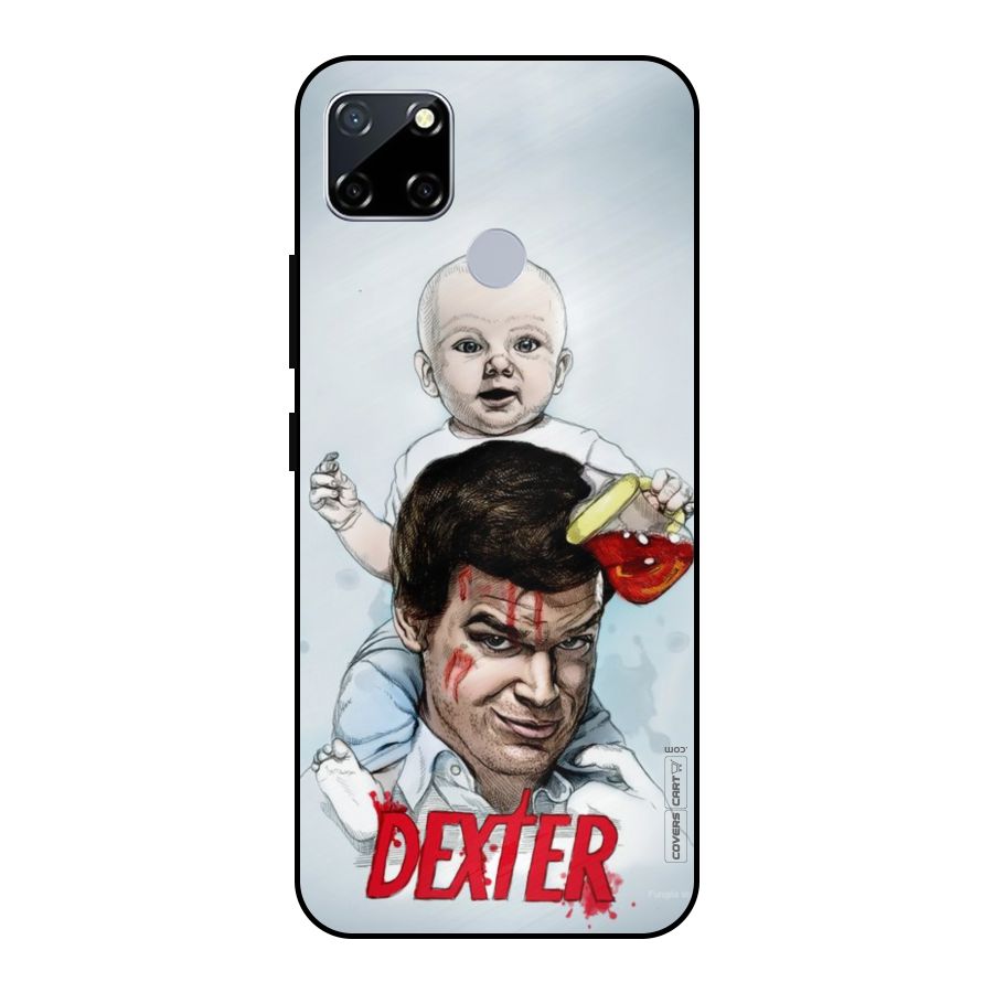Dexter Artwork Metal Back Case for Realme Narzo 20