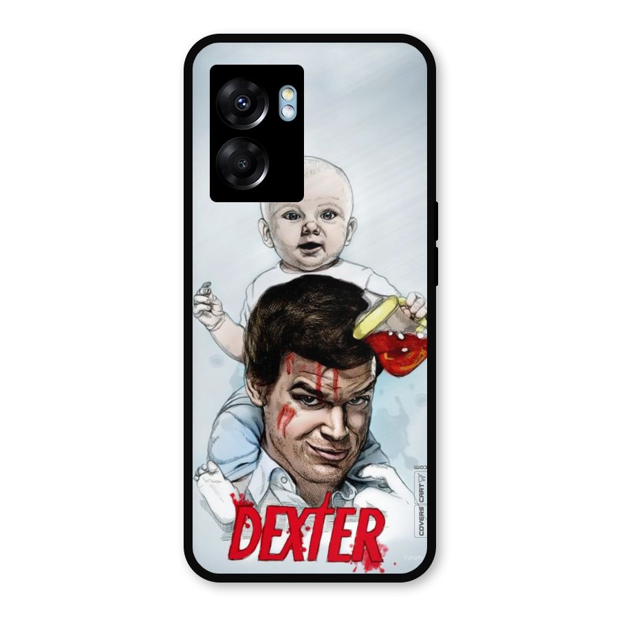 Dexter Artwork Metal Back Case for Realme Narzo 50 5G