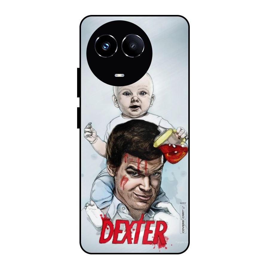 Dexter Artwork Metal Back Case for Realme Narzo 60X