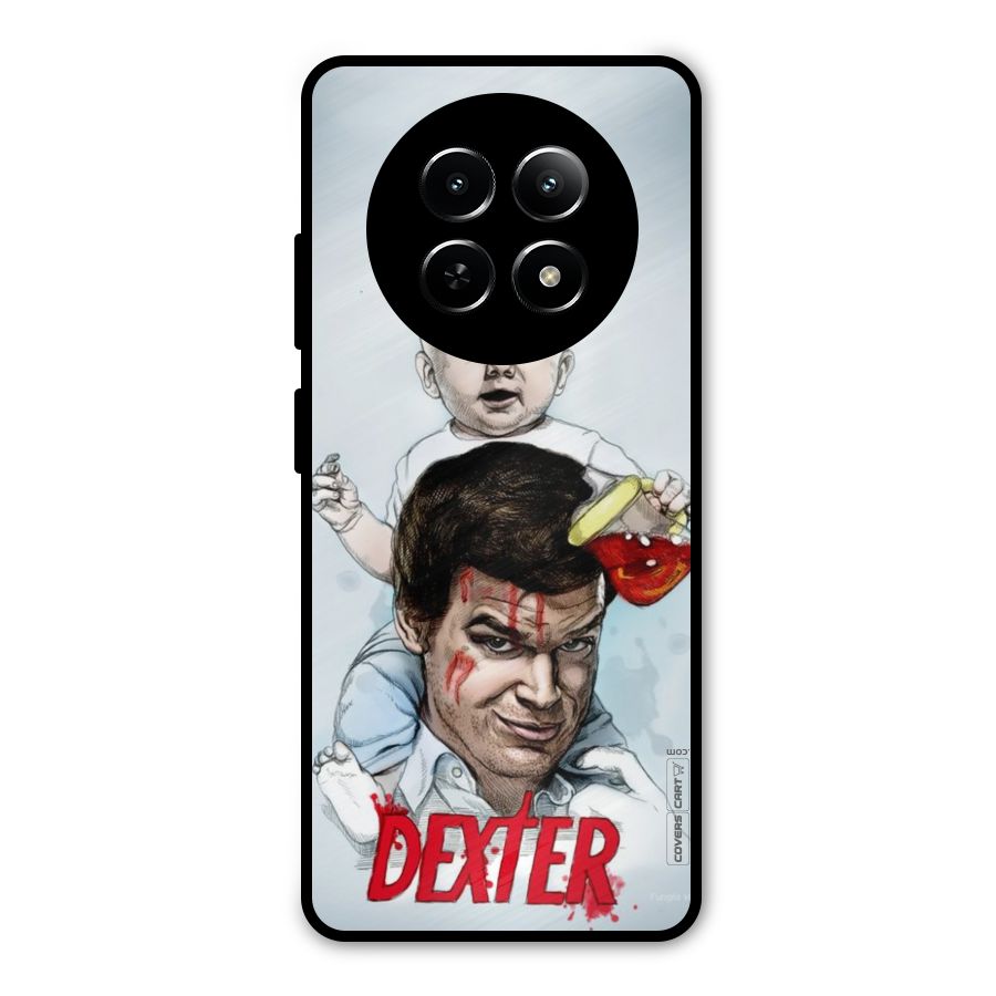 Dexter Artwork Metal Back Case for Realme Narzo N65