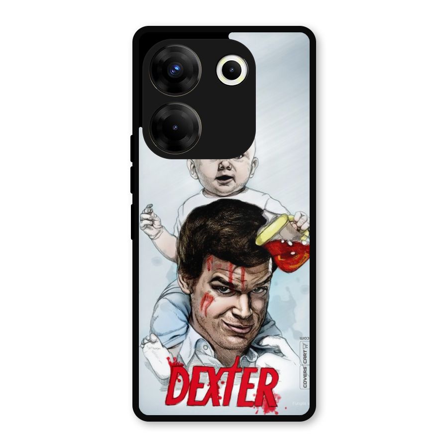 Dexter Artwork Metal Back Case for Tecno Camon 20