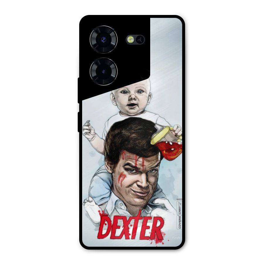 Dexter Artwork Metal Back Case for Tecno Pova 5 Pro 5G