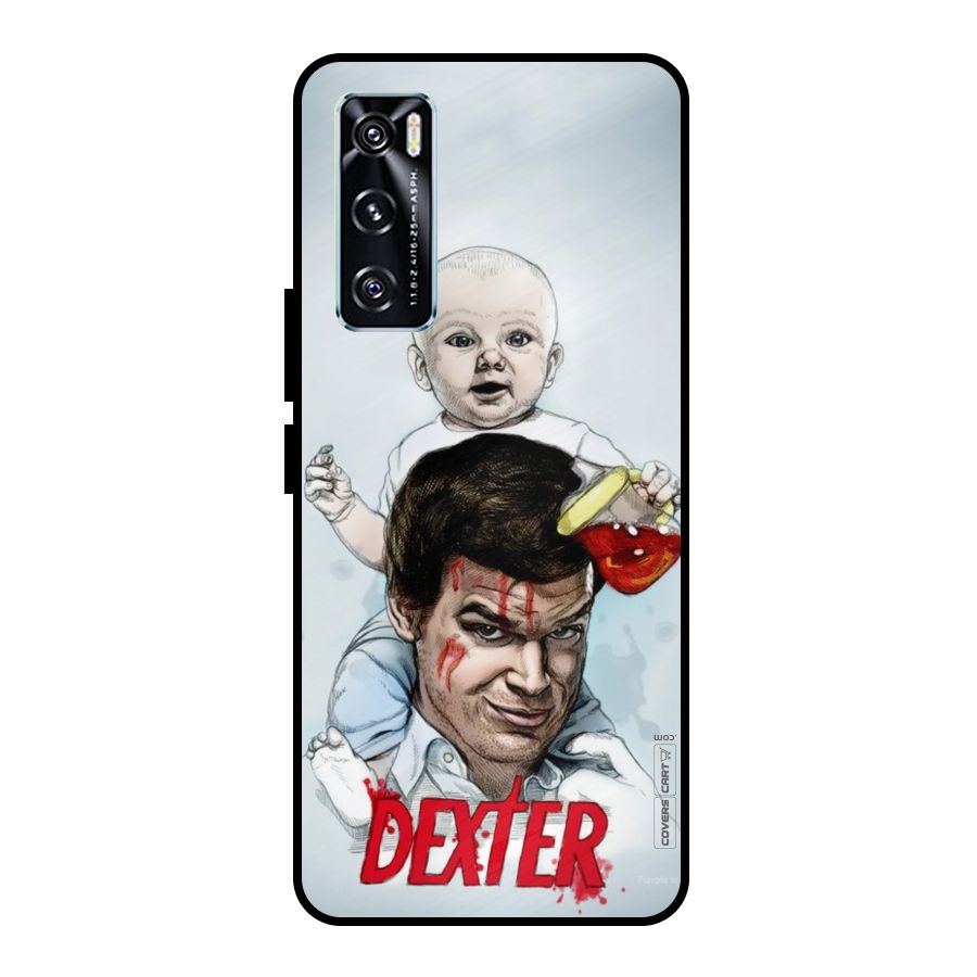 Dexter Artwork Metal Back Case for Vivo V20 SE