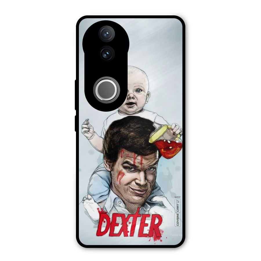 Dexter Artwork Metal Back Case for Vivo V50