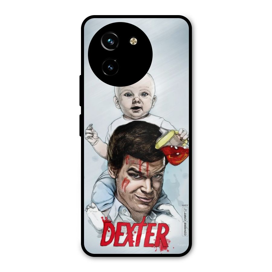 Dexter Artwork Metal Back Case for Vivo Y200i