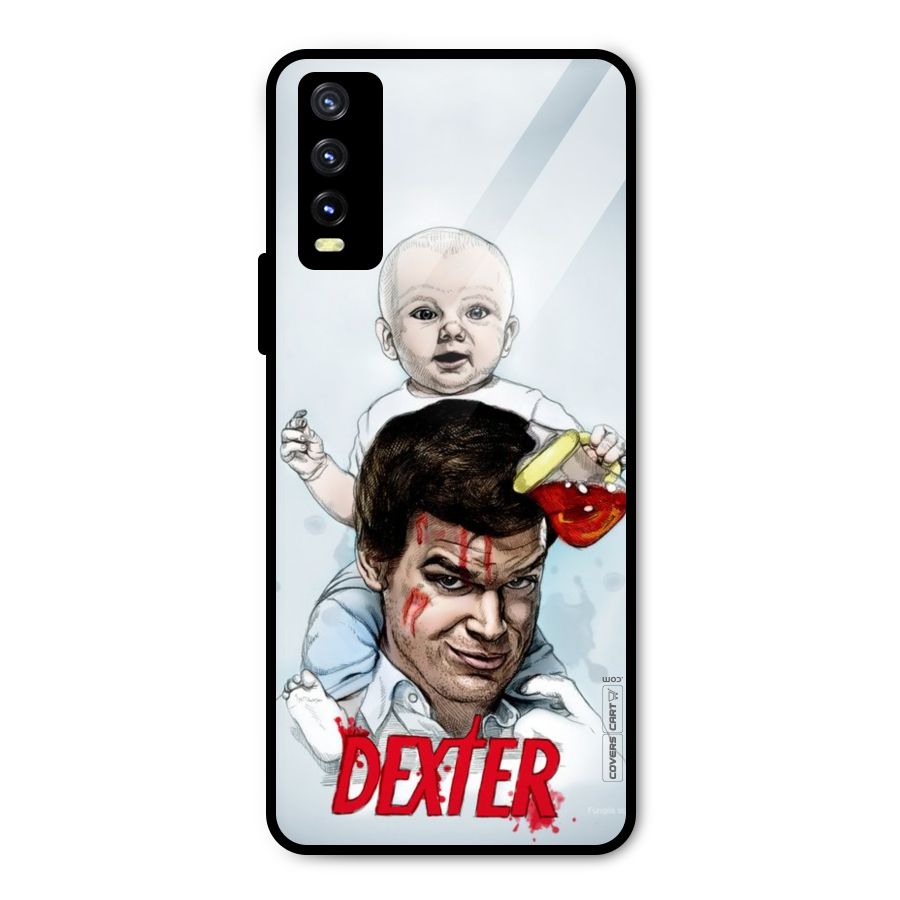 Dexter Artwork Metal Back Case for Vivo Y20g
